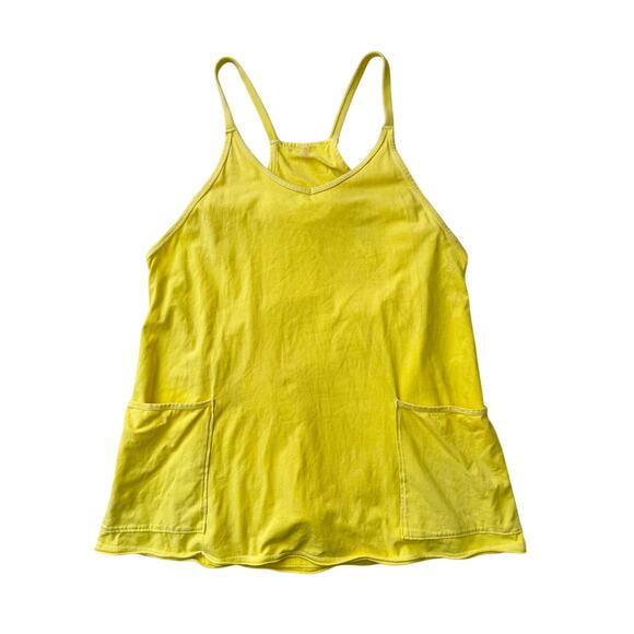 Free Peopleyellow hot shot mini dress - size xs/s - Picture 2 of 5